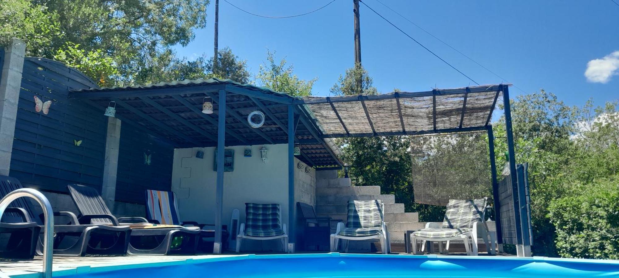 Bed and Breakfast Sur La Bonnefooi Prades-sur-Vernazobre Esterno foto