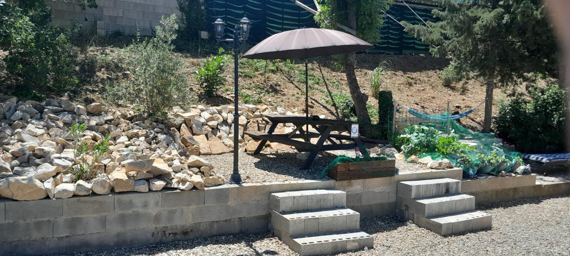 Bed and Breakfast Sur La Bonnefooi Prades-sur-Vernazobre Esterno foto
